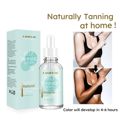 Self -Tanning Drops Body Self Tanner Sunless Tanning Lotion for Natural-Looking Tanner for Body Skin Care